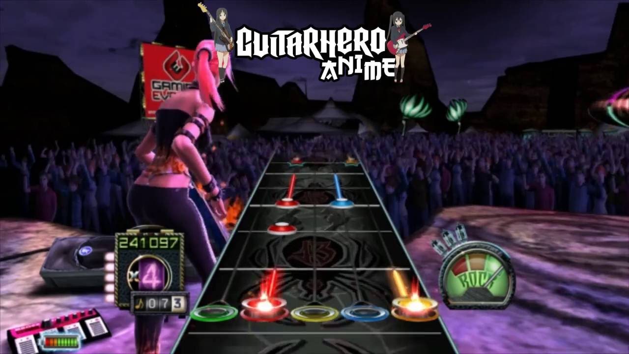 guitar hero anime pc download